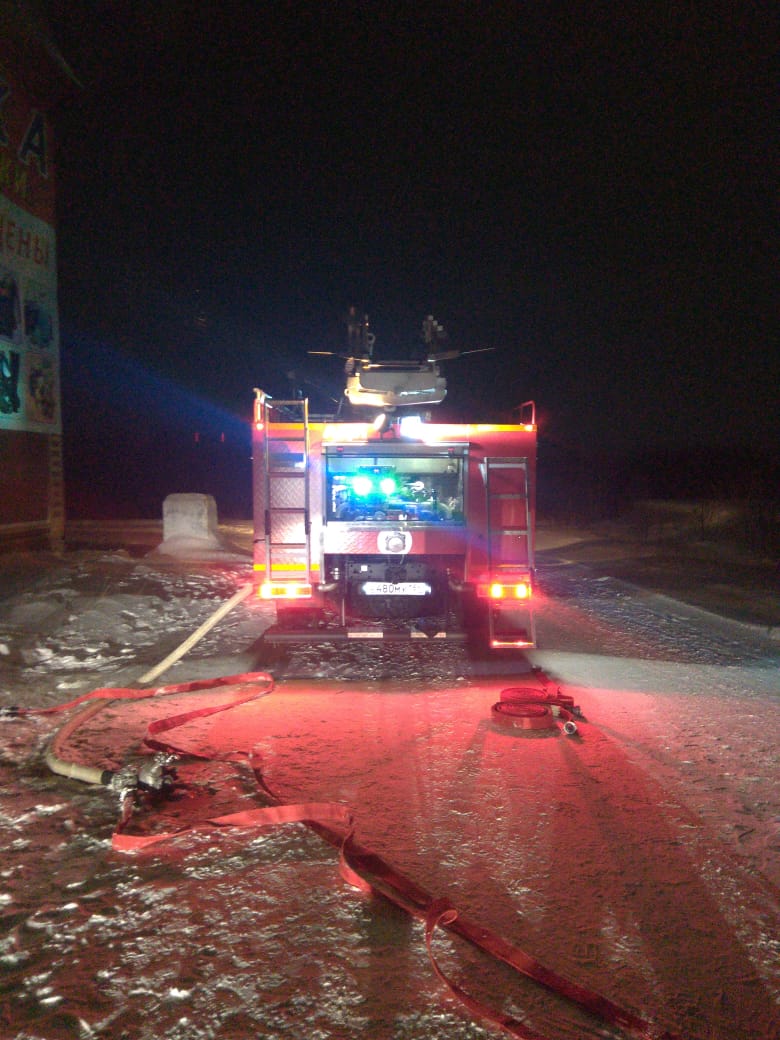 В пгт. Междуреченский произошел пожар в магазине «Галактика» | 29.01.2021 |  Междуреченский - БезФормата