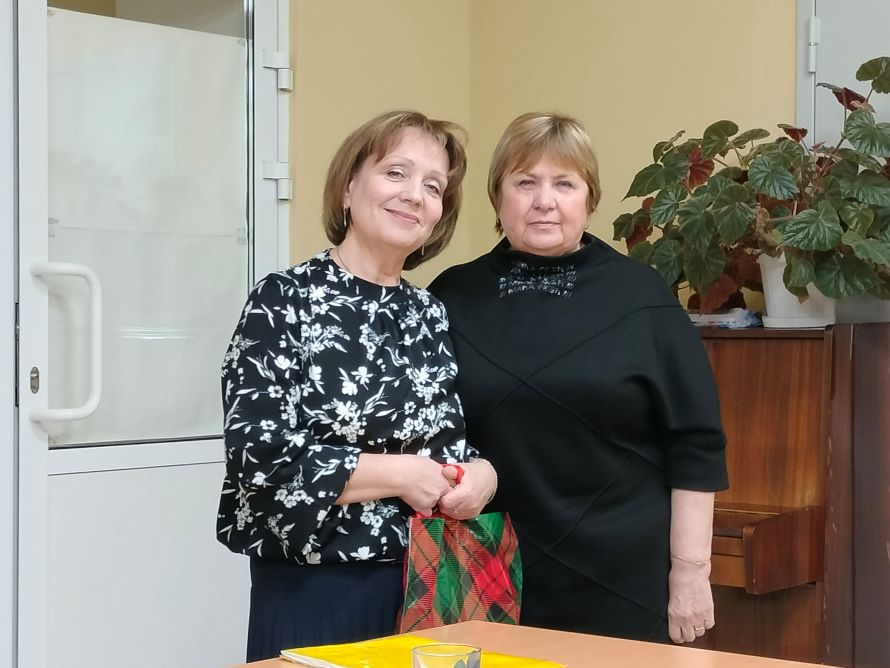 Поэт Тамара Нагибина и читатель Людмила Нестерова