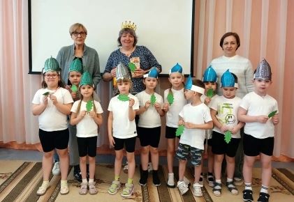 Общее фото группы детей. Мероприятие Слава солдатская, сила богатырская