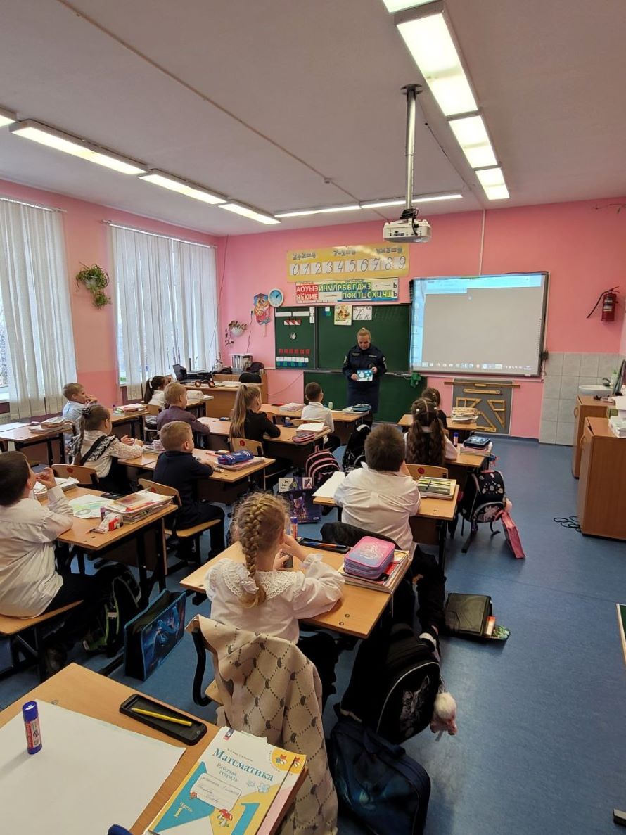 Урок по безопасности на водоемах