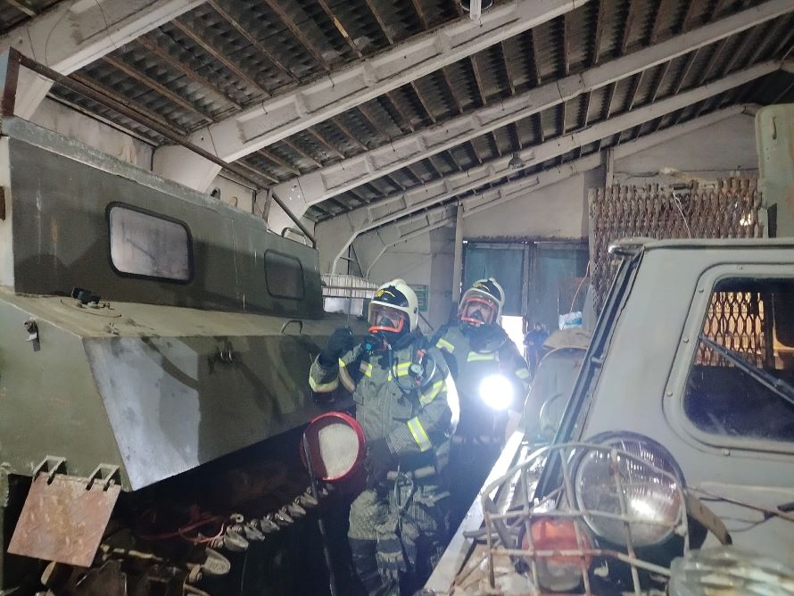 пожарно-тактические учения