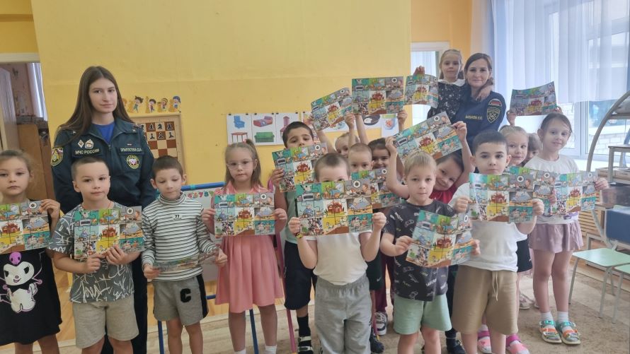 Общее фото с детьми