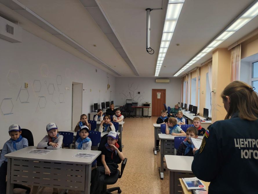 беседа с учащимися начальных классов