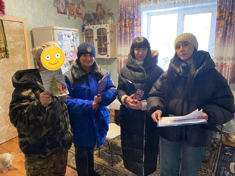 вручение гражданам памяток по пожарной безопасности