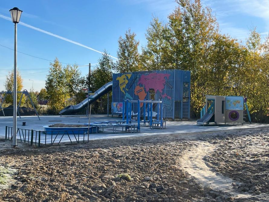 Фото площадки после реализации проекта